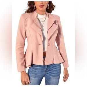 Elegant Pink Women's Jacket